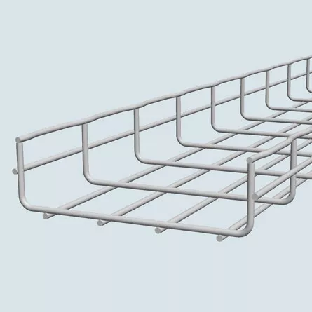 Cablofil CF54/150IN316L 2" Deep Wire Mesh Cable Tray, 6" Width x 10ft Length, 316L Stainless Steel