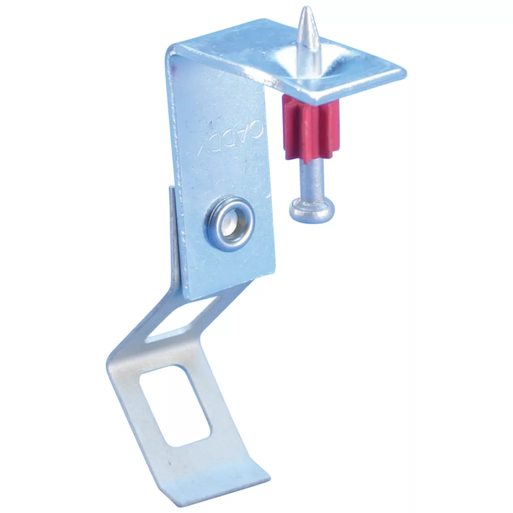 Caddy 6ASF Push Install Rod Hanger with Shot-Fire Bracket, 3/8" Rod
