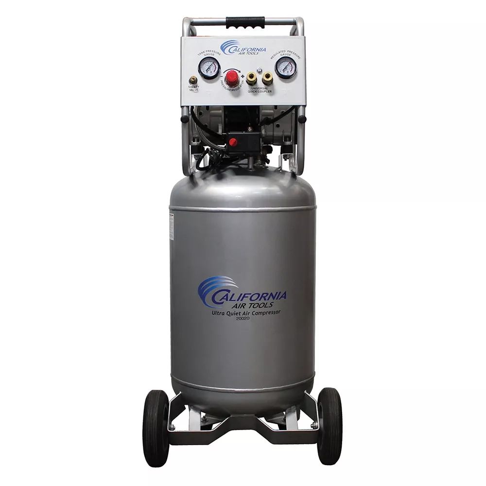 California Air Tools Ultra Quiet Air Compressor 20020, 2HP, 20-Gallon