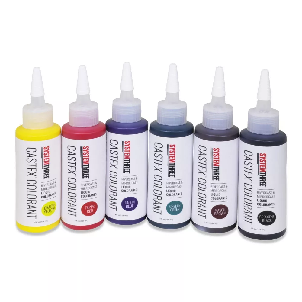 CastFX Liquid Colorant for Epoxy, 4 oz.