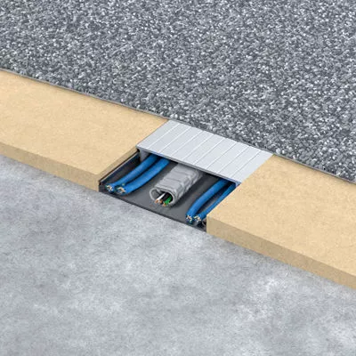 Connectrac CT.XP.1-EXT-03 3ft EXPRESS Extension Under Carpet Raceway Kit