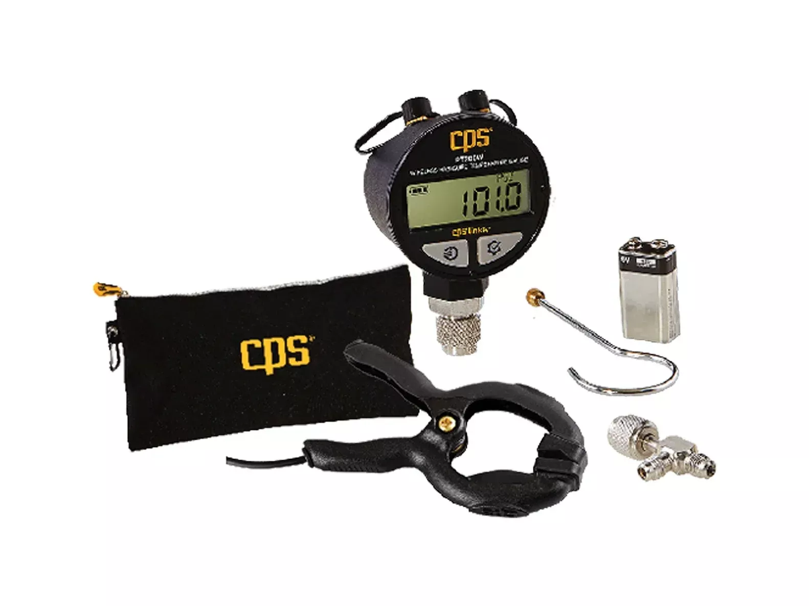 CPS Products PT200W Wireless Pressure and Temperature Gauge