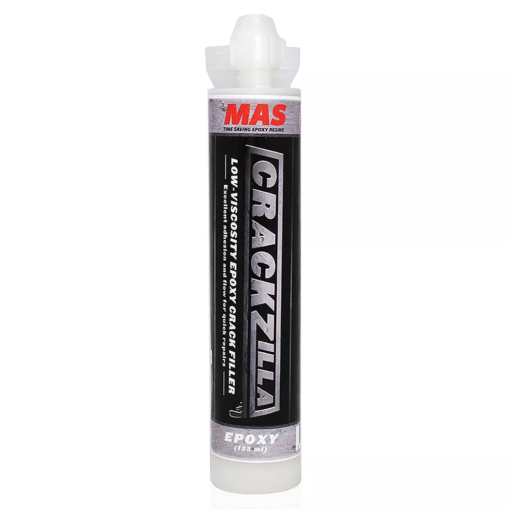 Crackzilla Low-Viscosity Epoxy Crack Filler, 185 mL Cartridge