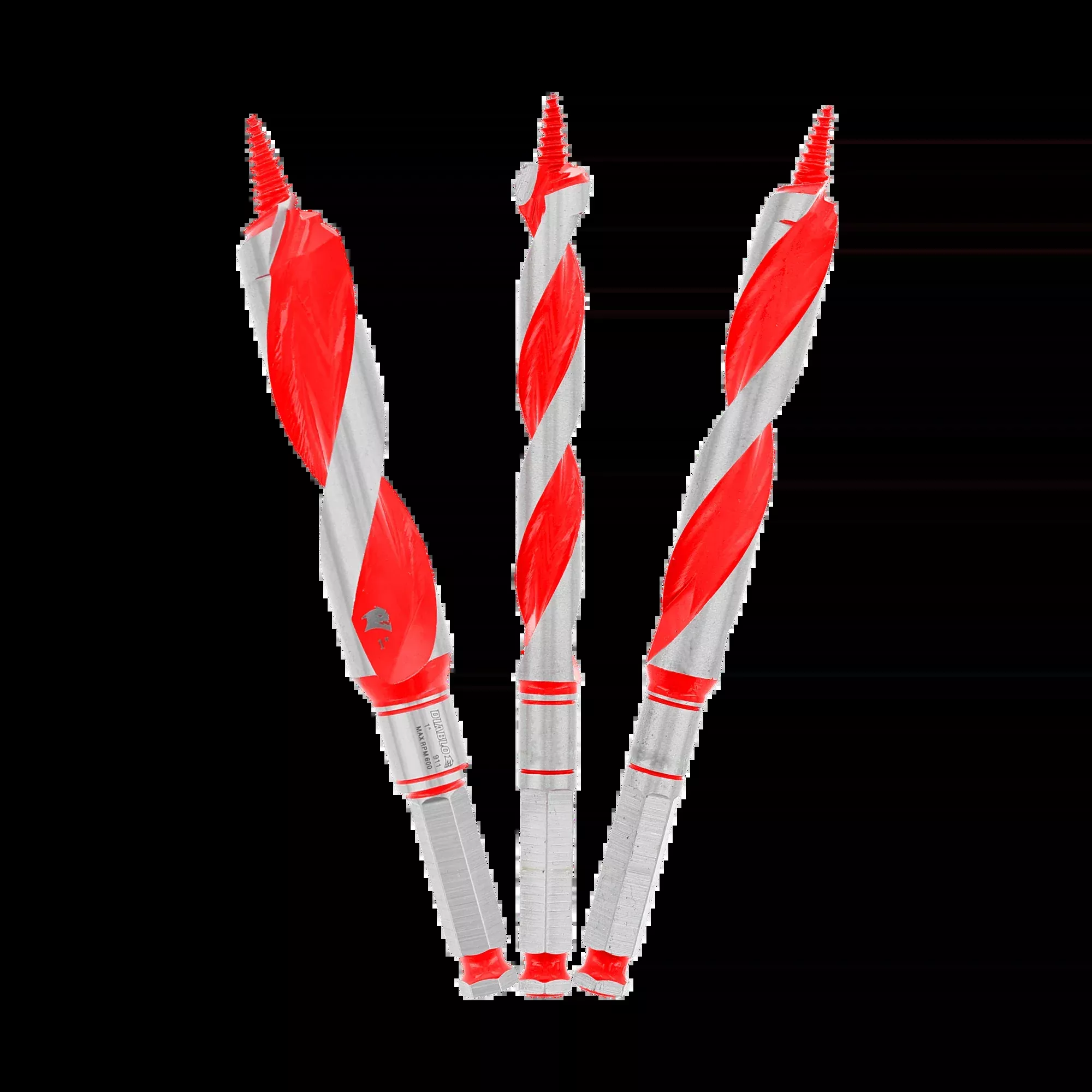 Diablo Tools DAG1900-S3 Auger Bit Set for Wood & Nail-Embedded Wood (3-pc)