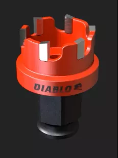 Diablo Tools DHS1125CF 1-1/8" Steel Demon™ Carbide Teeth Hole Cutter