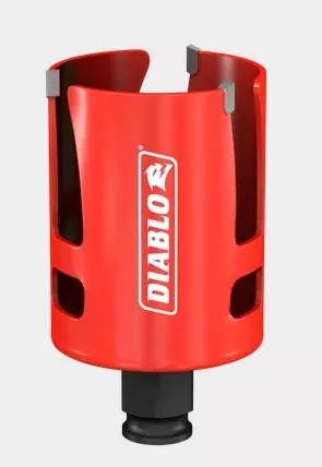 Diablo Tools DHS2125CTR 2-1/8" Demo Demon Carbide Teeth Rough-In Hole Saw