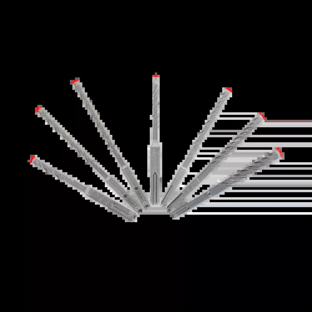 Diablo Tools DMAPL9920-S7 7pc Rebar Demon™ SDS-Plus 4-Cutter Full Carbide Head Hammer Bit Set