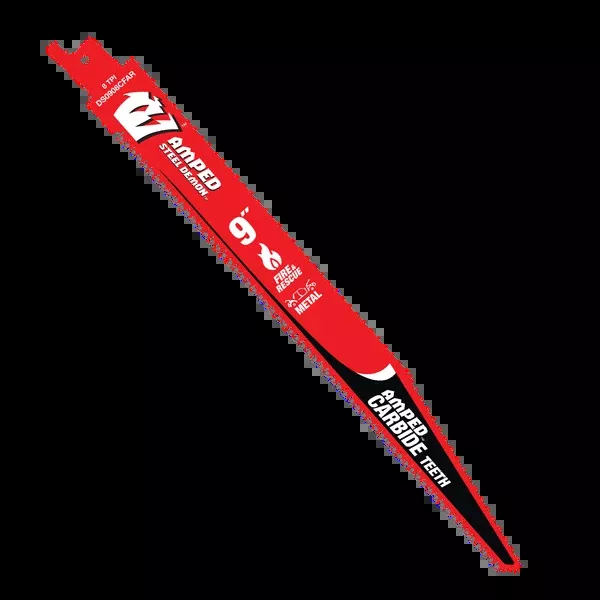 Diablo Tools DS0908CFAR10 9" 8 TPI AMPED™ Steel Demon™ Carbide Teeth Reciprocating Saw Blade for Fire & Rescue (10-pk)