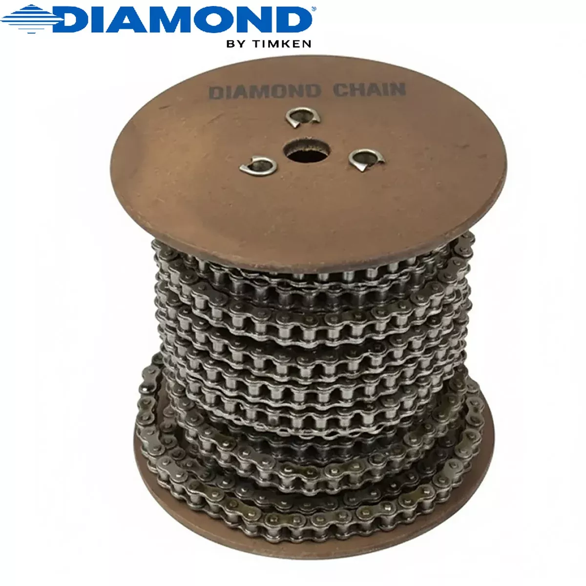 Diamond Roller Chain - #2050 Double Pitch x 50' Reel, priced per foot