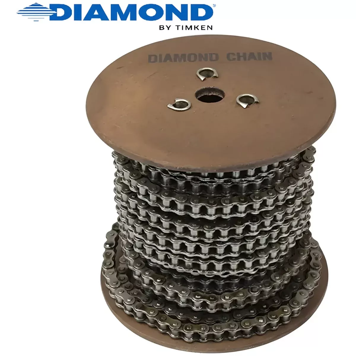 Diamond Roller Chain - #50 x 50' Reel, priced per foot