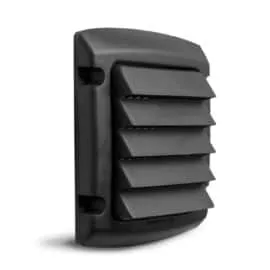 Dundas Jafine IC4BLKX ProVent™ 4" Intake Cap – Black