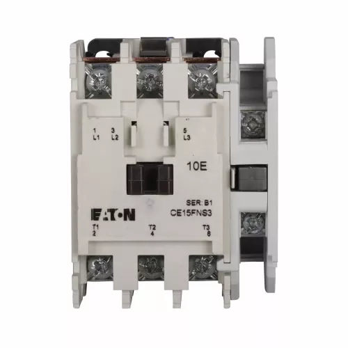 Eaton Electrical CE15FN3AB 120 Volt 3-Pole Non-Reversing IEC Contactor