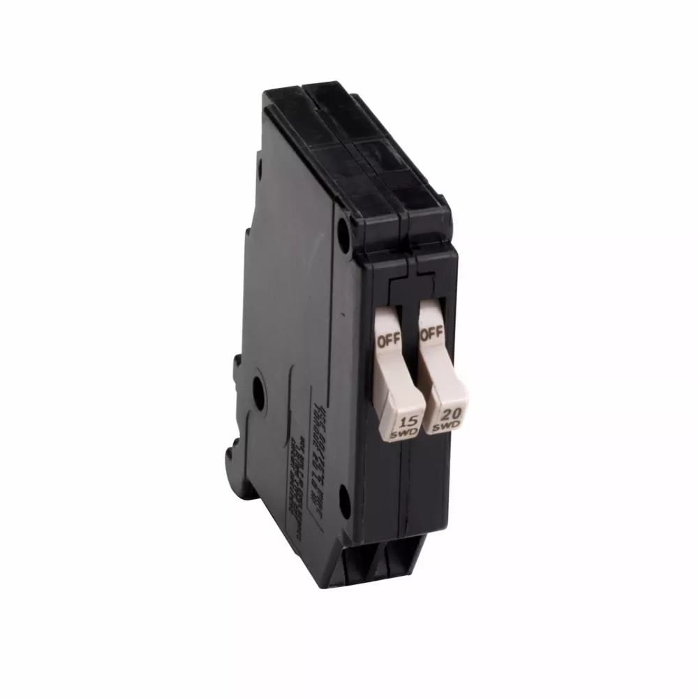 Eaton Electrical CHT1520 3/4 Inch Current Limiting Class Plug-On Twin Circuit Breaker