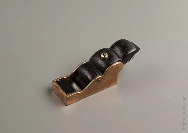 Ebony and Gunmetal 1 3/4 x 4 inch Chariot Plane - 76500R