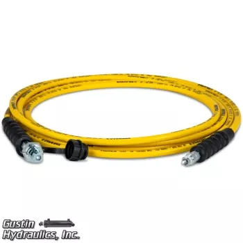 Enerpac-HC-7306-6' Hose, w/ CH-604, 3/8" NPTF, .38" I.D.