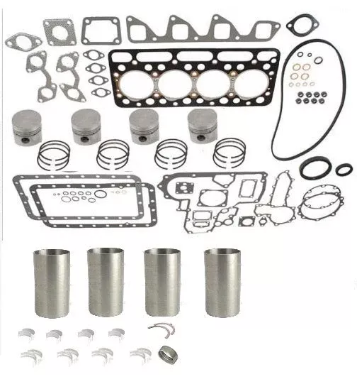 Engine Overhaul Kit STD for Kubota V1902 With Liners
