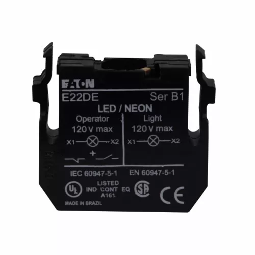 ETN E22DL120W DVL W/ 120V AC/DC WHI
