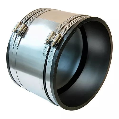 Fernco 1002-66RC 6" Clay to 6" Cast Iron/Plastic Strong Back Coupling