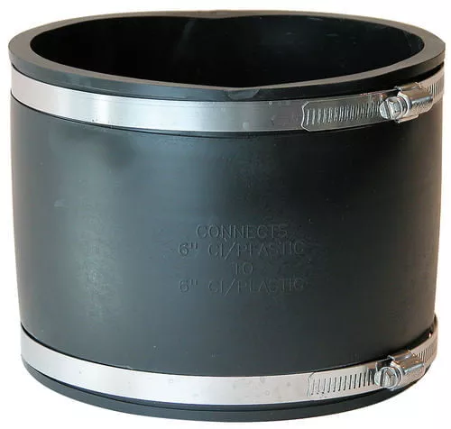 Fernco 1056-66 6" CI/PL x 6" CI/PL Flexible Coupling