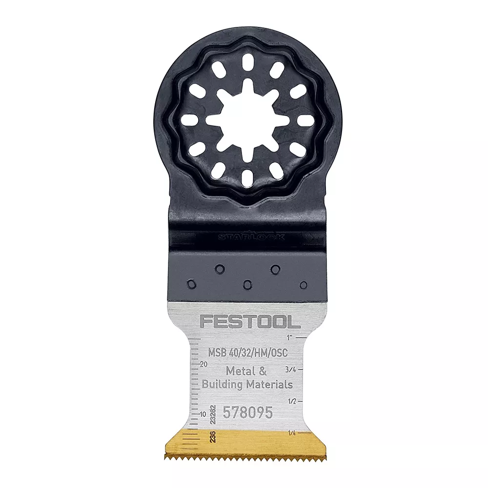 Festool Carbide Saw Blade for Oscillating Multi-Tool, MSB 40/32/HM/OSC (578095)