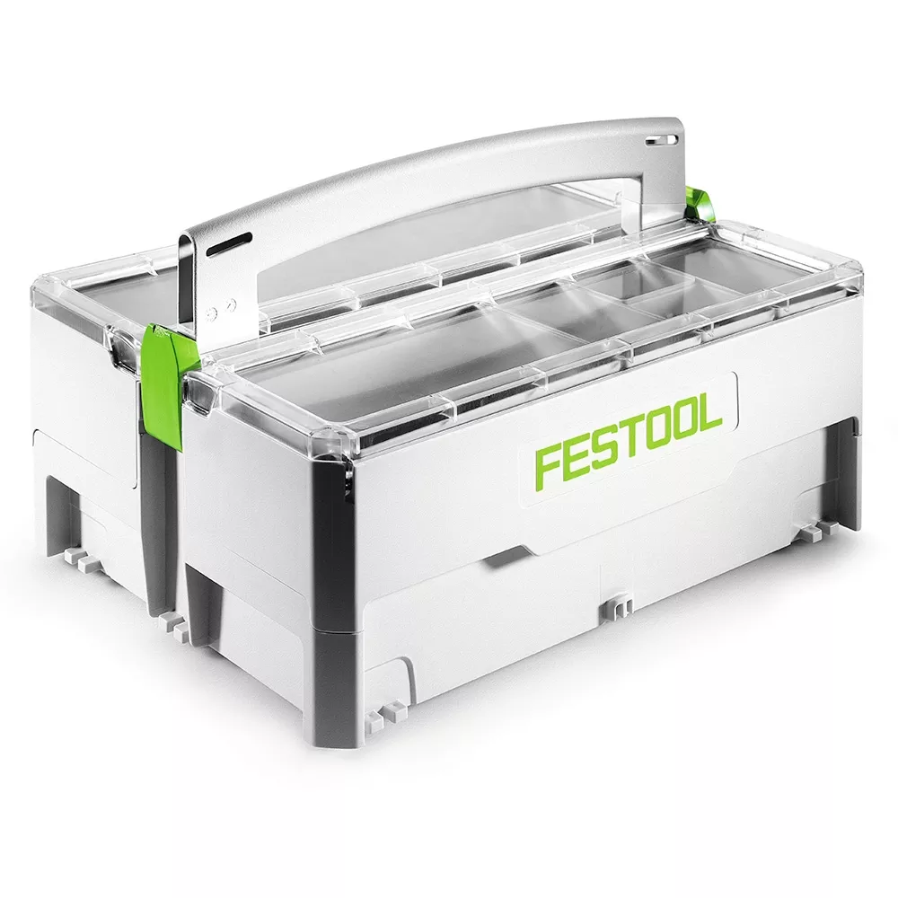 Festool SYS-Storage Box T-LOC Systainer with Swing-Out Trays (499901)