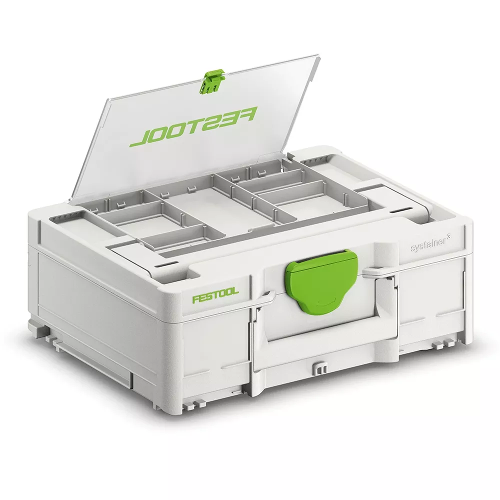 Festool Systainer3 DF Storage Cases with Lid Organizers