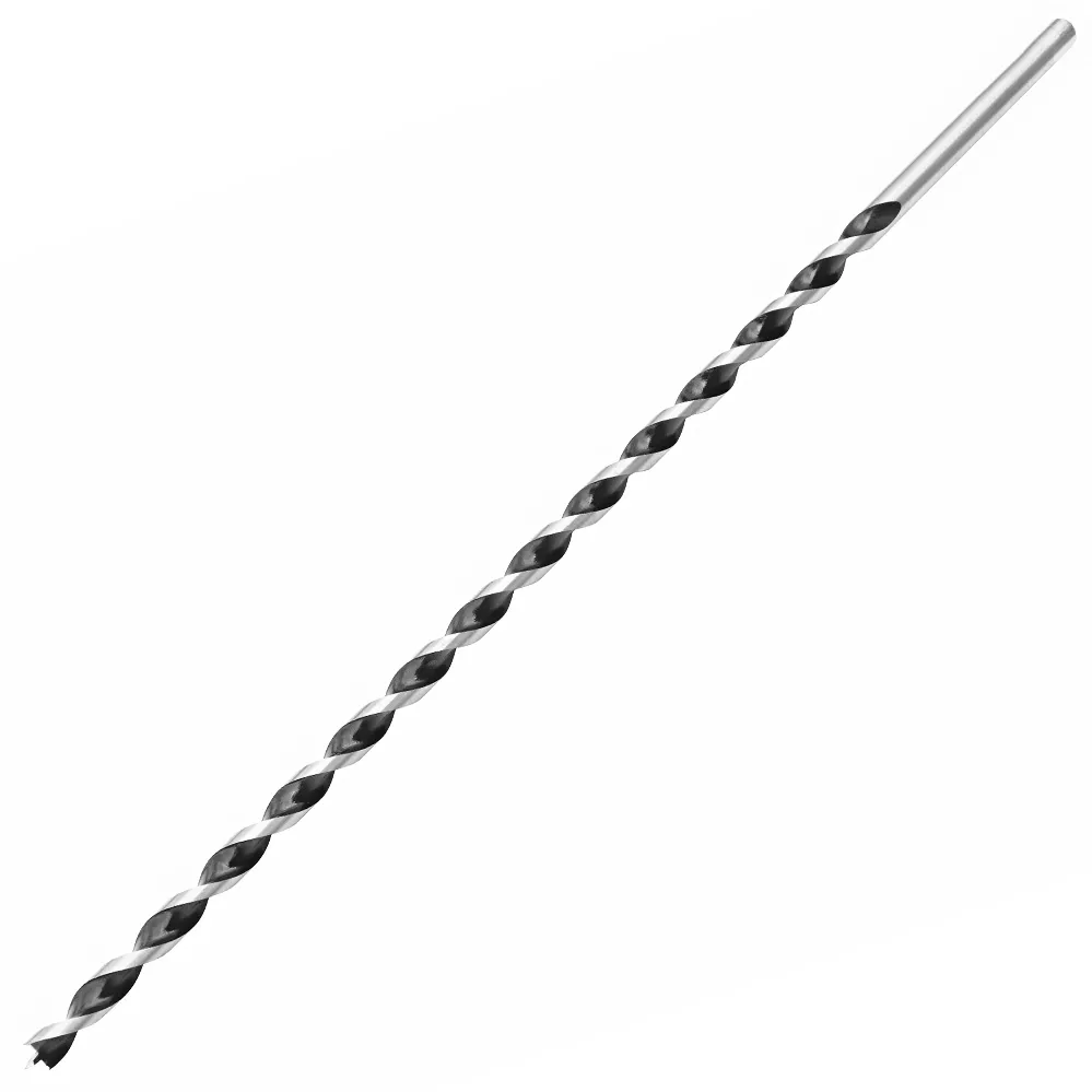 Fisch Extended-Length Chrome Vanadium Brad Point Drill Bits