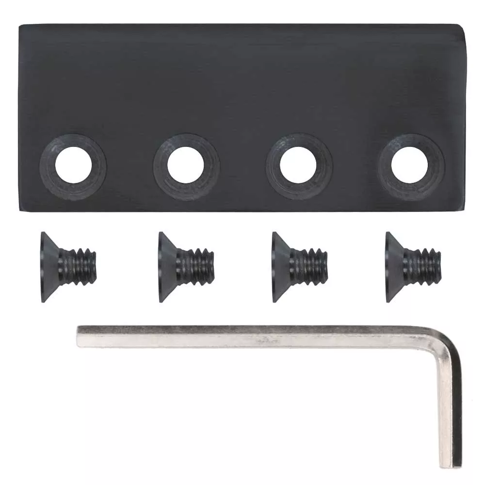 Flat Rail Connector for Mini Rolling Door Hardware