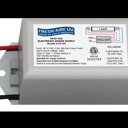 Fresh-Aire UV TUVP-ER Extended Range Low Voltage Power Supply