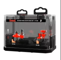 Freud 97-361 3 Piece Premier Adjustable Ogee Door Edge Router Bit Set