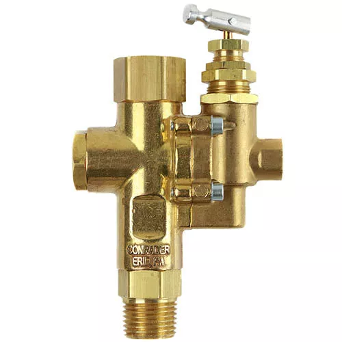 Gas Air Compressor Unloader Check Valve Combo 95-125 PSI 1/2" FNPT Inl