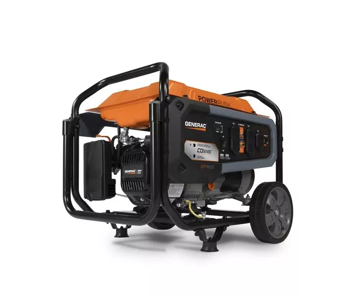 GENERAC 3600W Portable Generator w/COSense