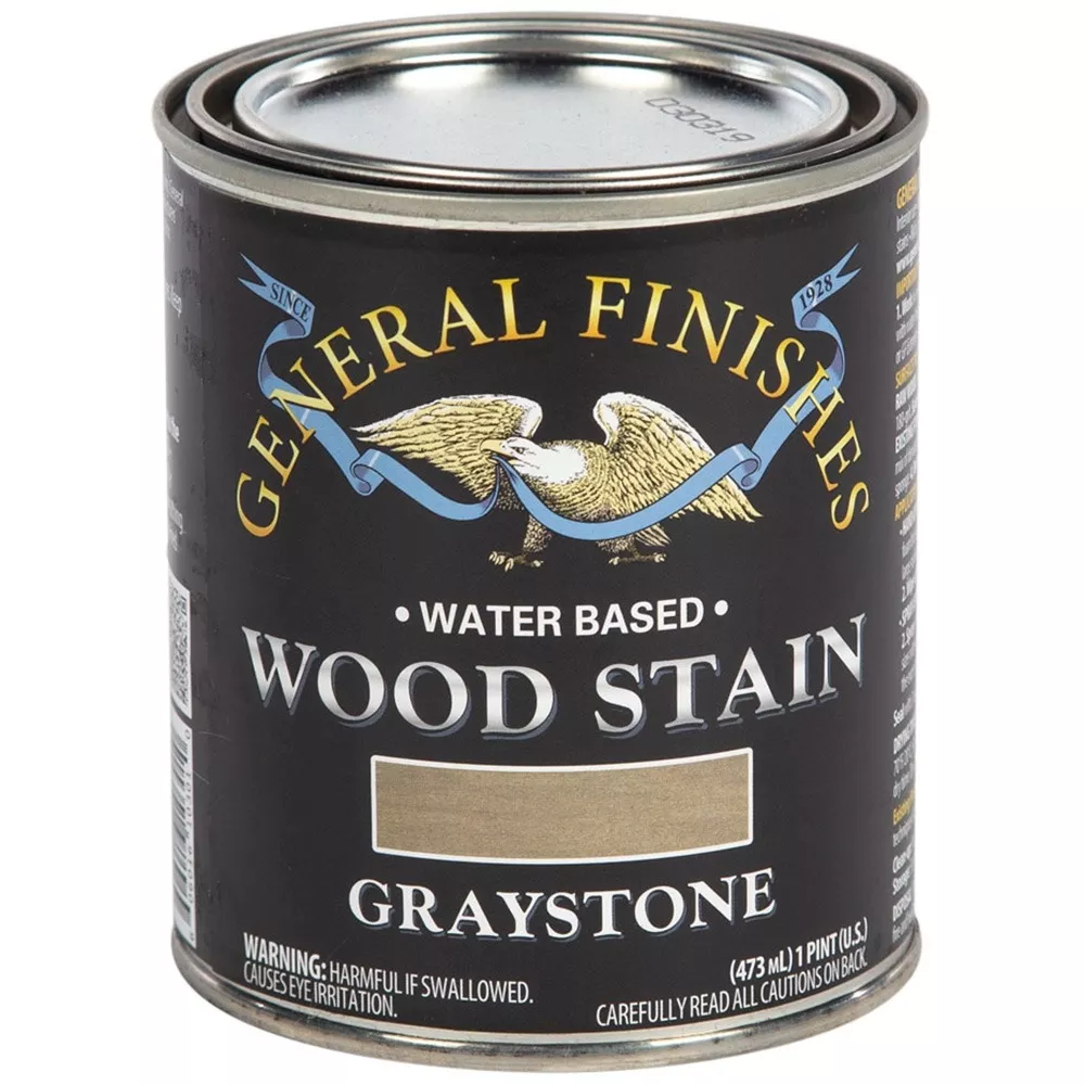 General Finishes Water-Based Wood Stain, Graystone