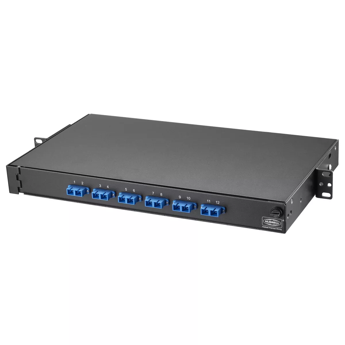 HCI FPR012SCM FIBER, RKMNT ENCL,W/6