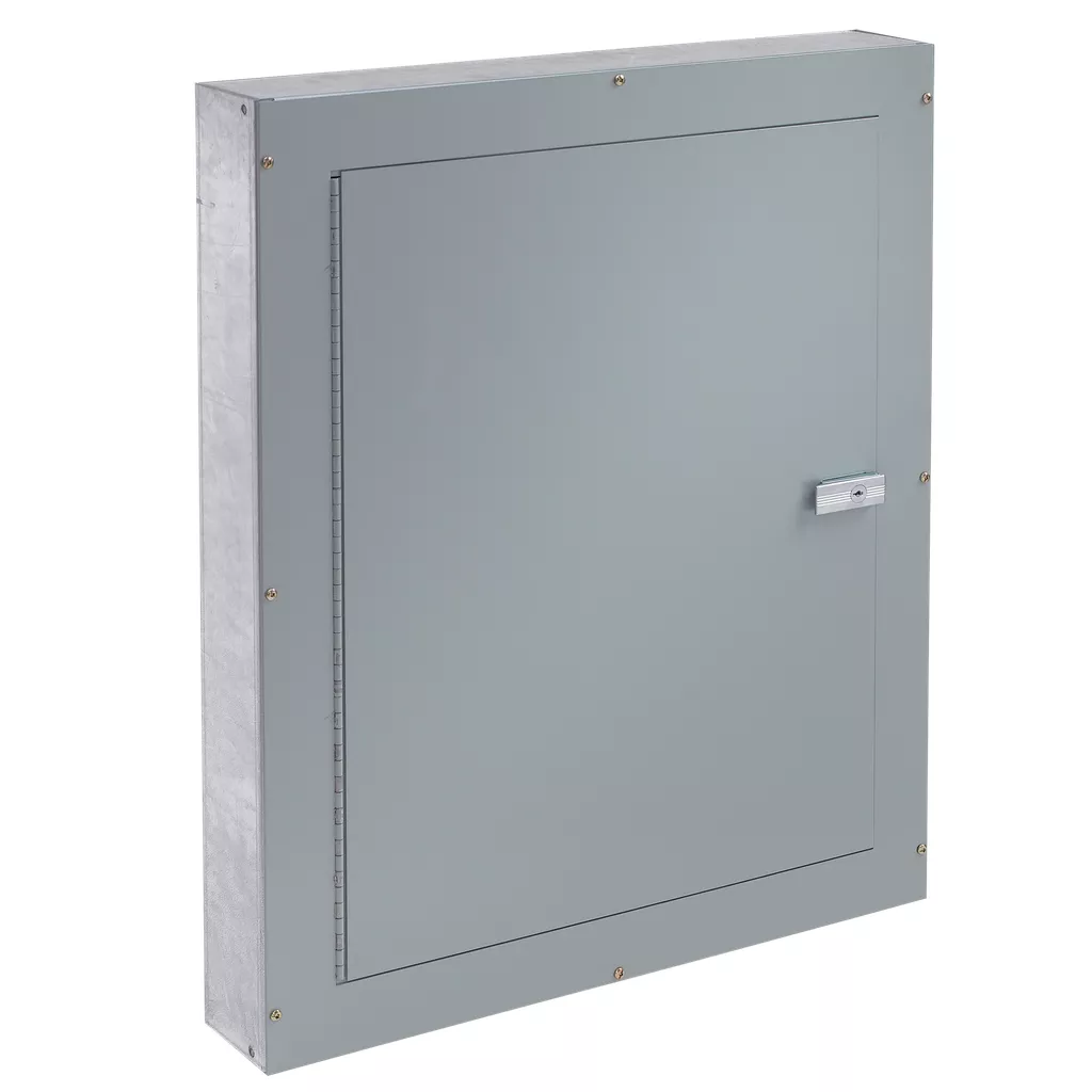 Hoffman ATC30306S Telephone Cabinet, Type 1, 30" x 30" x 6", Gray, Steel