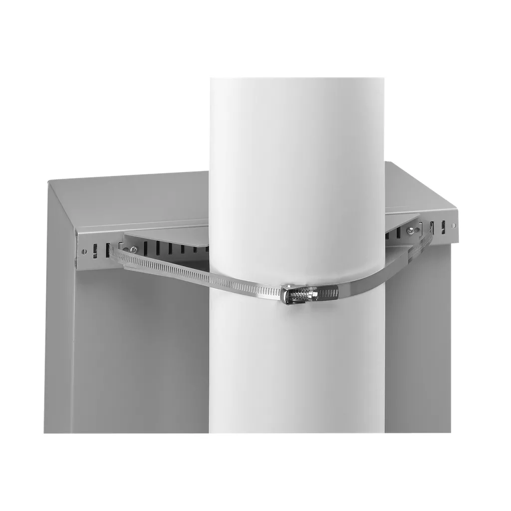 Hoffman CPMK16 Pole-Mount Kit, fits B=16", Stainless Steel