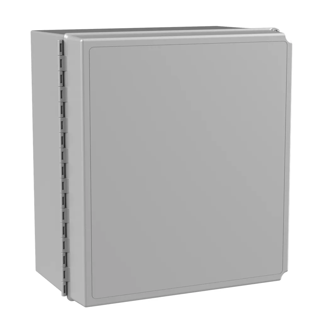 Hoffman D181610CHSCFGP Hinge-Cover WiFi, Type 4X, 18" x 16" x 10", Fiberglass