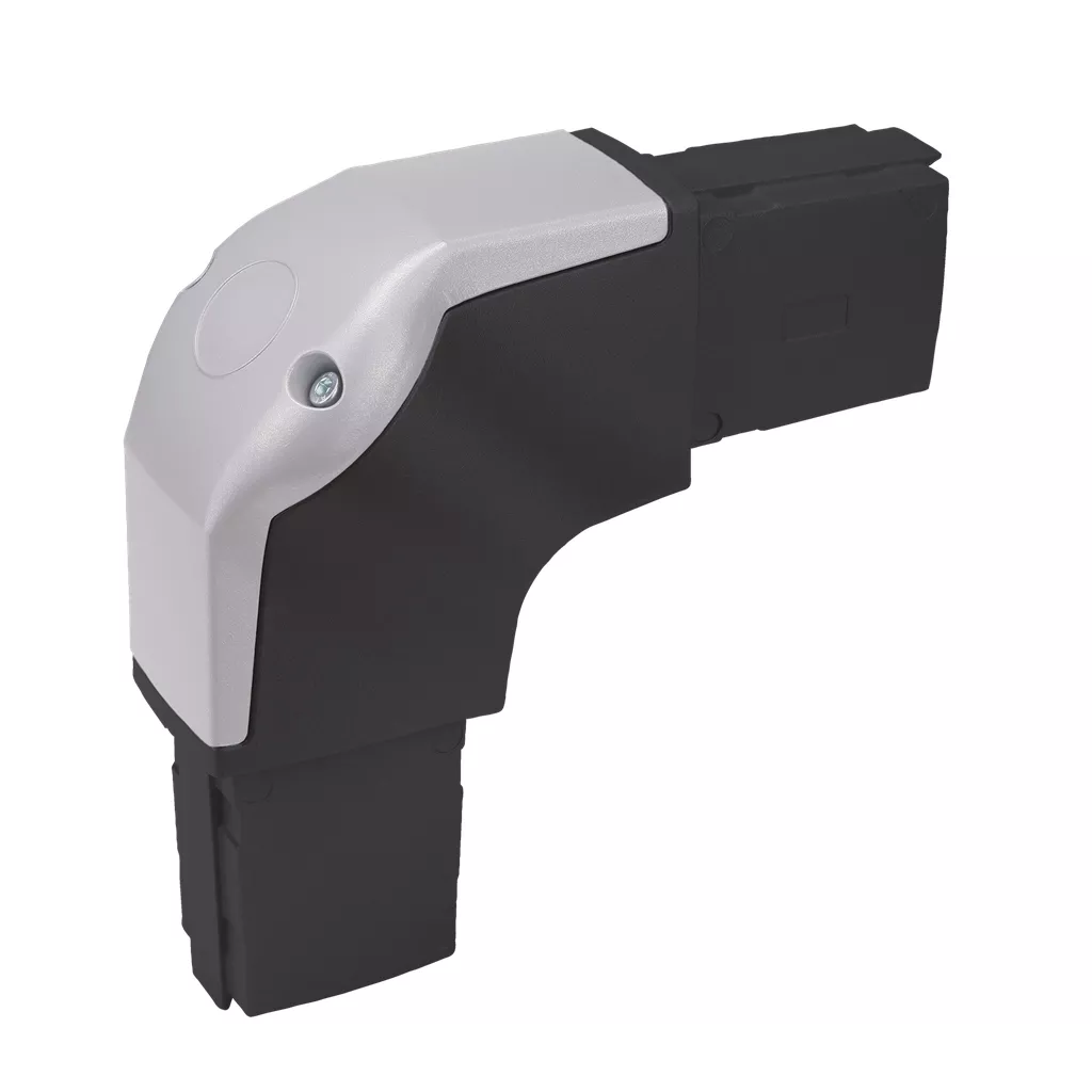 Hoffman S1ME Syspend 180-Max Elbow, Black, Aluminum