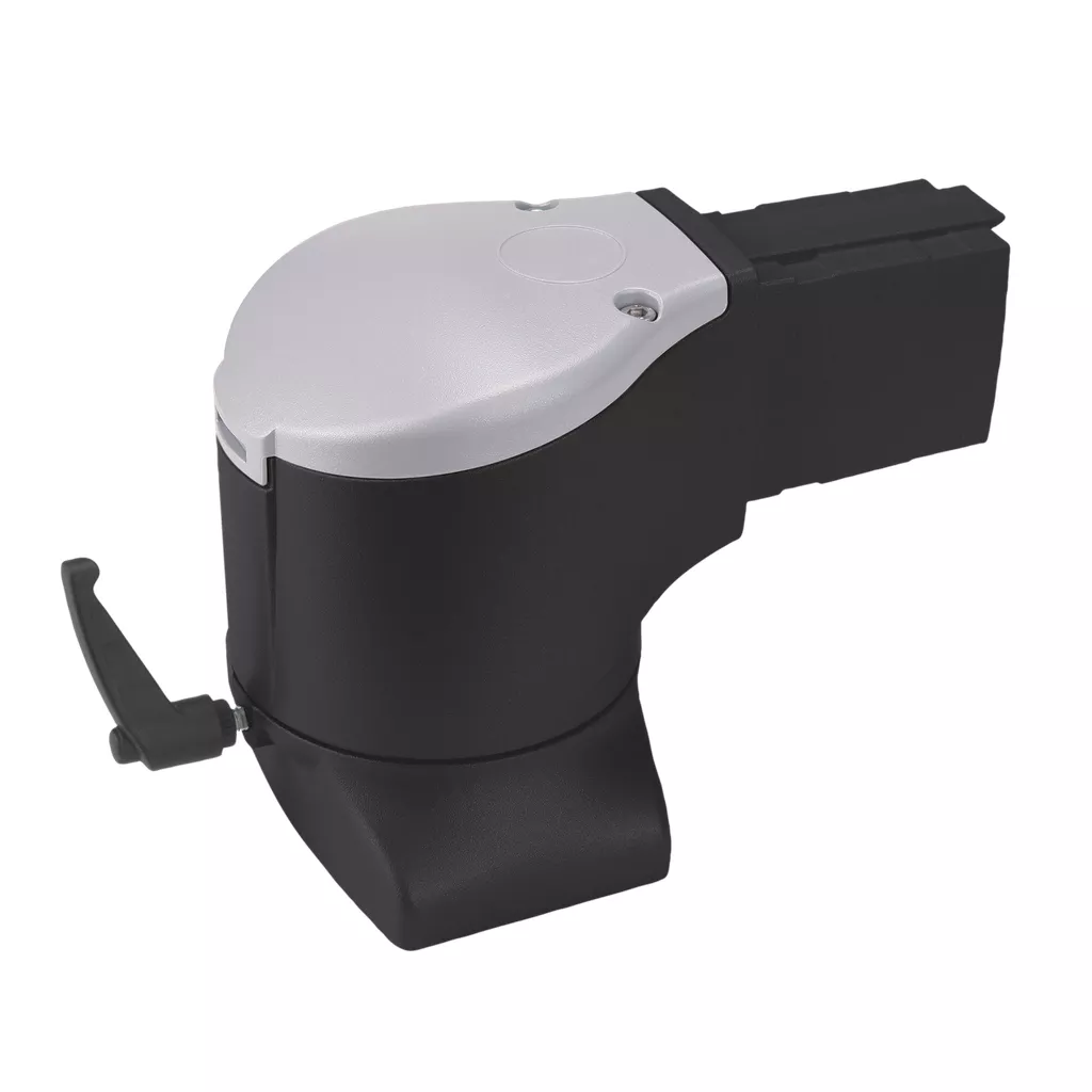 Hoffman S1MFEC Syspend 180-Max Flange Elbow Coupling, Black, Aluminum