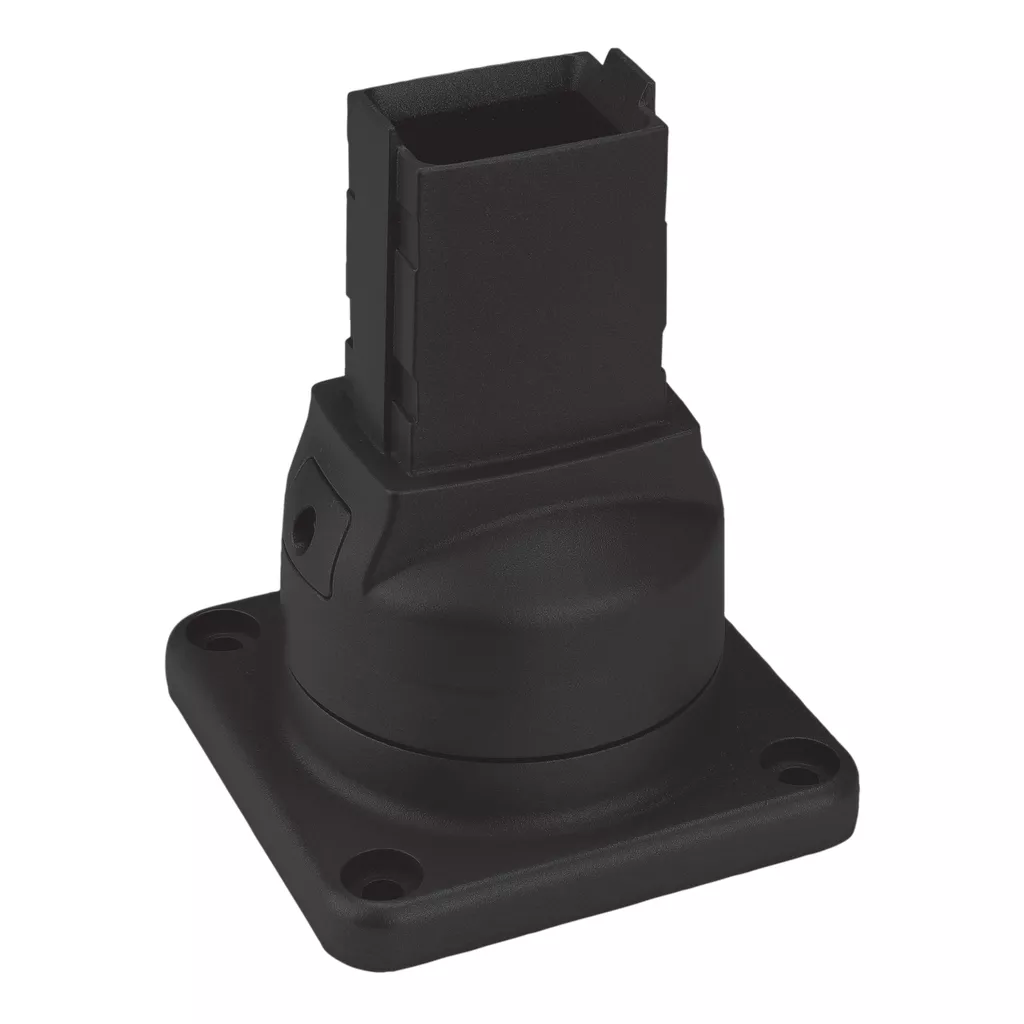 Hoffman S1MTBB Syspend 180-Max Rotary Base, Black, Aluminum