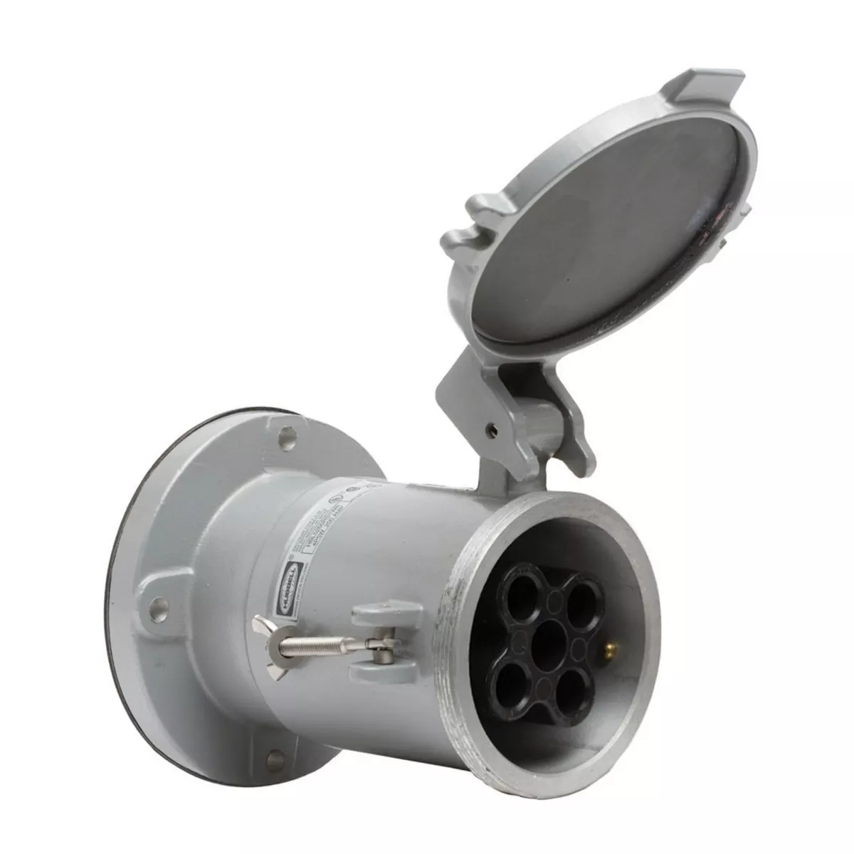 Hubbell HBL5100RS1W PS, INS, Receptacle, 4P5W, 100A 600V, S1