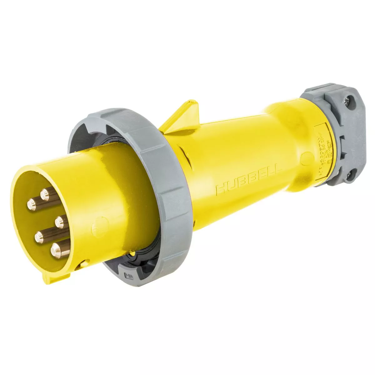 Hubbell M5100P7 Marine PSP, 4P5W, 100A 277/480V