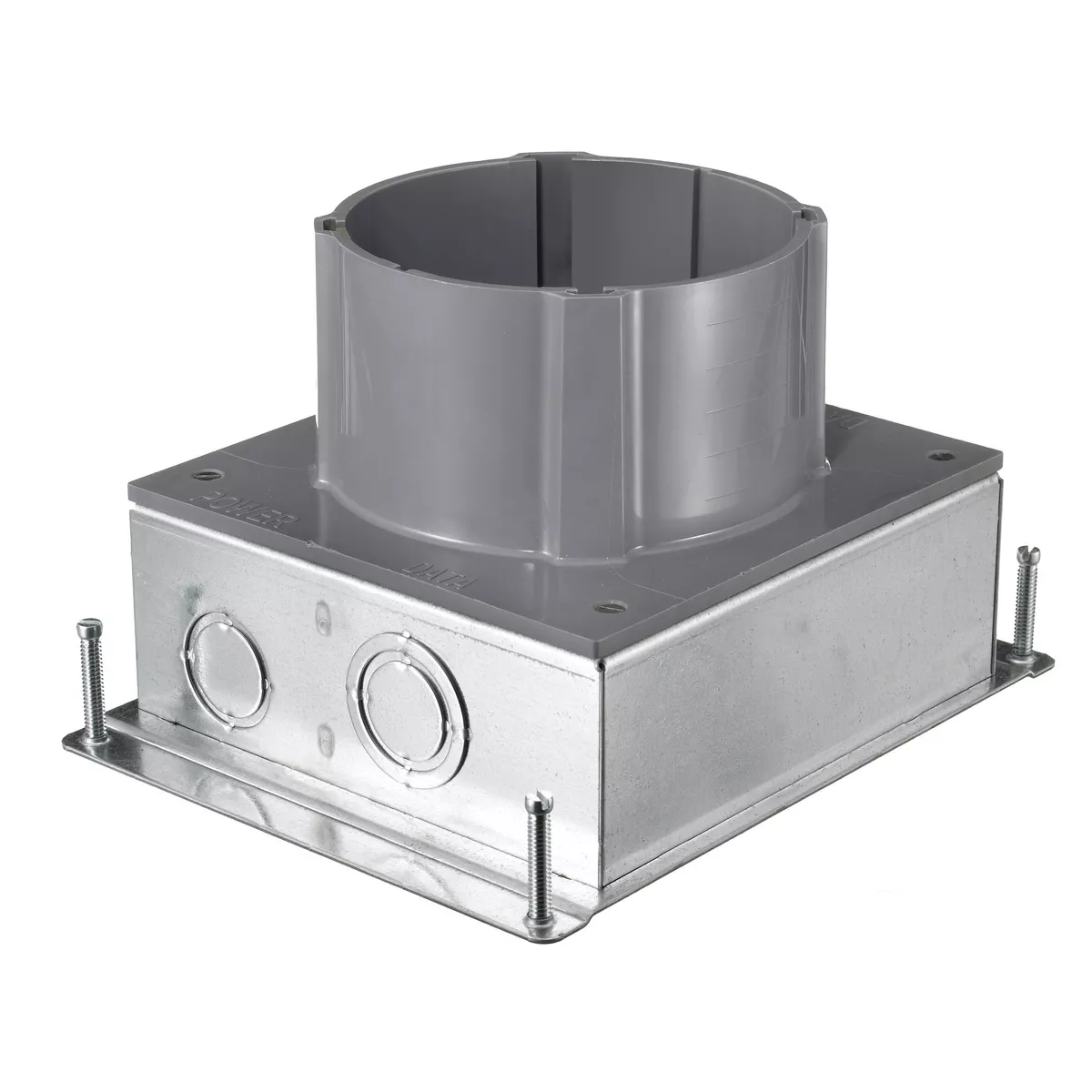 Hubbell S1SFBFLOORBOX, SYSTEM ONE, STEEL