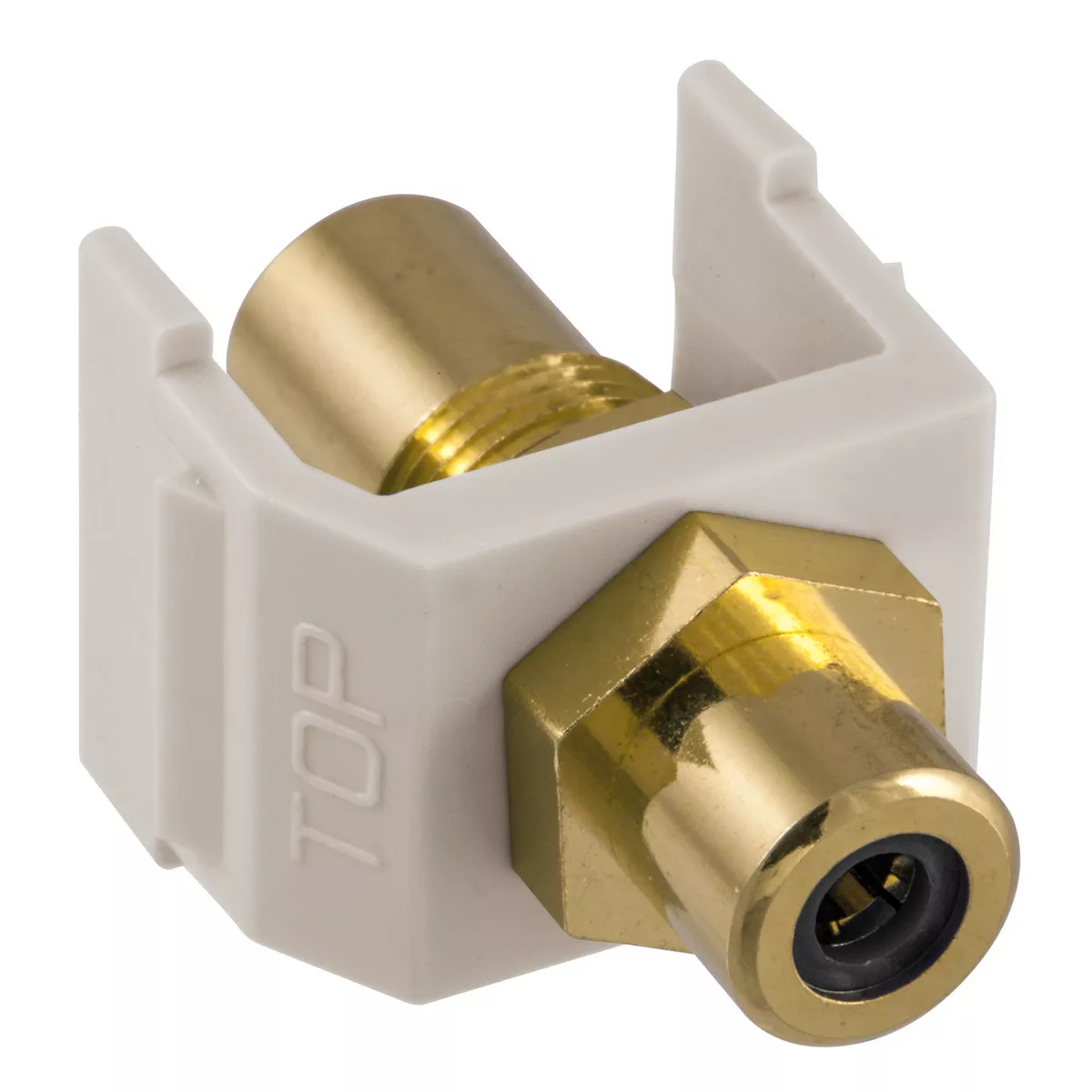 Hubbell SFRCBKFF SNAP-FIT, BK RCA/RCA, OW HOUSING