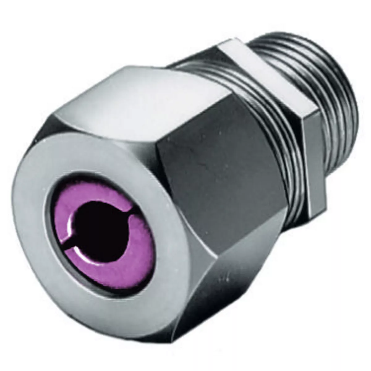 Hubbell SHC1042SSCORDCON, STR ML, .75-.88", 1", SS