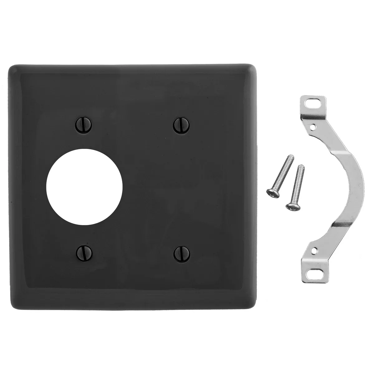 HWDK NP147BK WALLPLATE, 2-G, 1) 1.4