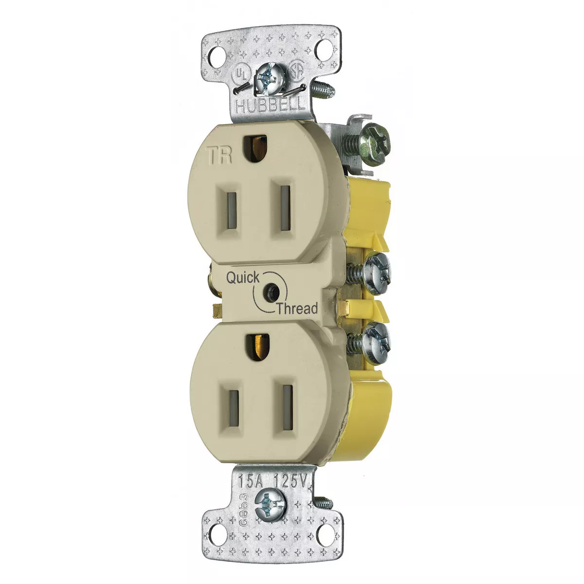 HWDK RR15QITR RCPT, DUP, TR, 15A 12