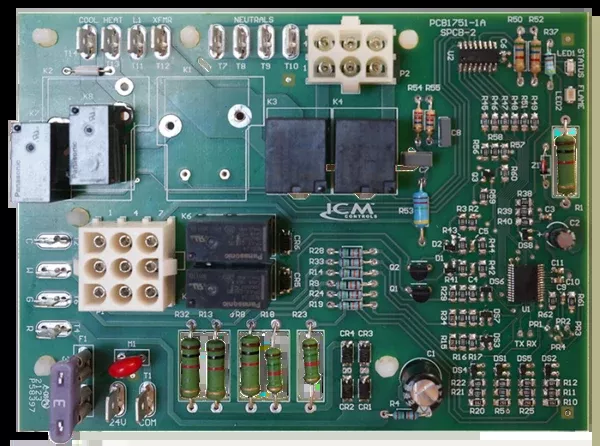 ICM Controls ICM2820 Furnace Control Board - Replacement for Nordyne 1021575R