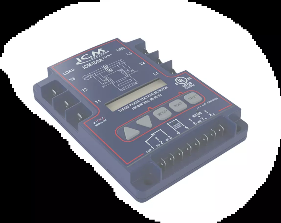 ICM Controls ICM450A+ 3 Phase Line Voltage Monitor with MODBUS