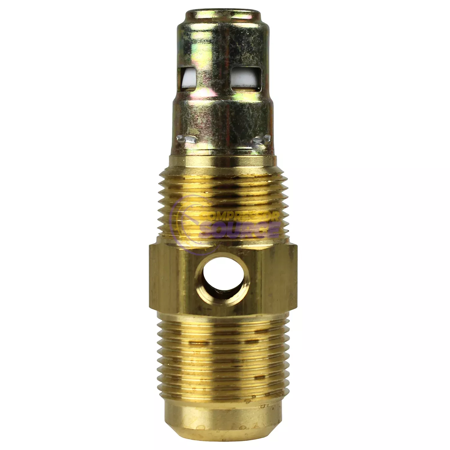 In Tank Brass Check Valve 3/4" Male NPT x 3/4" Flare with Extra Side P
